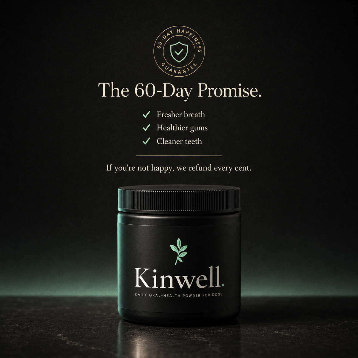 Kinwell — Daily Oral-Health Powder for Dogs