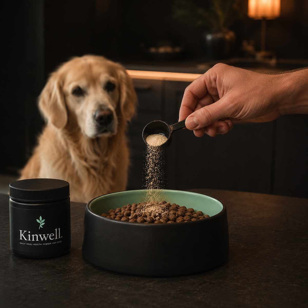 Kinwell — Daily Oral-Health Powder for Dogs